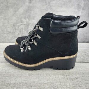 Sonoma Oleen Women Size 10M Hiker Boots Black ***Tied On**